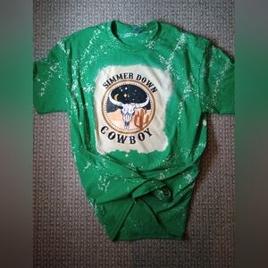 Handmade bleached tshirt